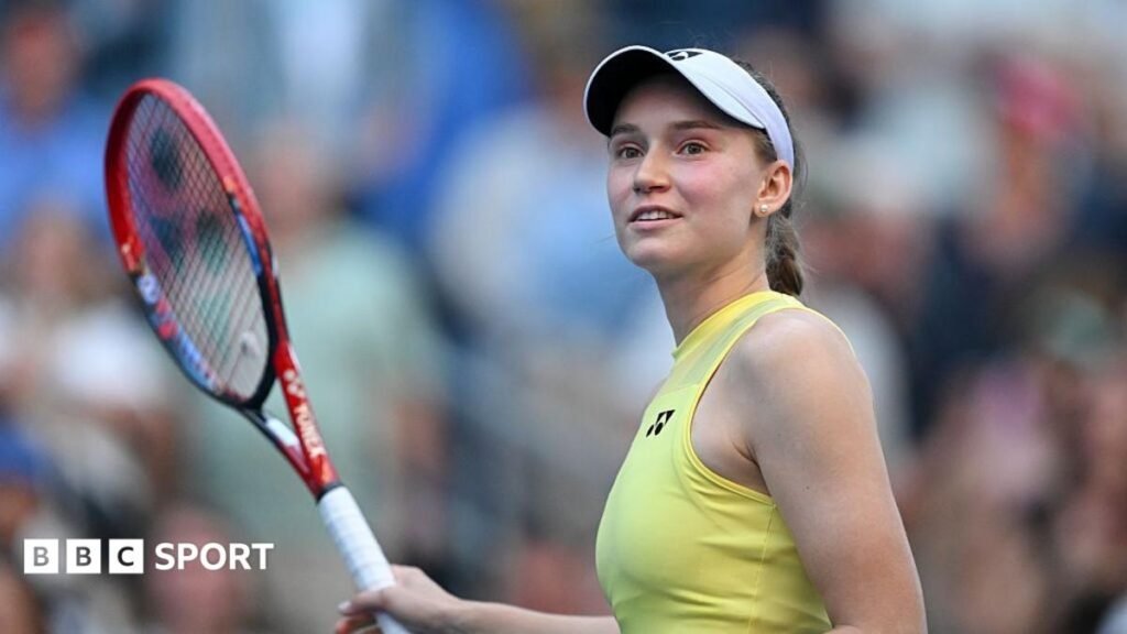US Open 2026 results: Elena Rybakina sweeps aside Naomi Osaka to close in world number one ranking Elene Rybakina celebrates beating Naomi Osaka at the US Open