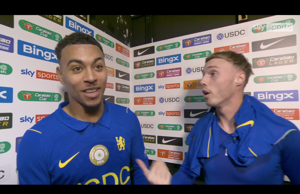 (Video): “That’s criminal!” – Four assist Morgan Rogers’ mock fury Morgan Rogers argues with Cole Palmer