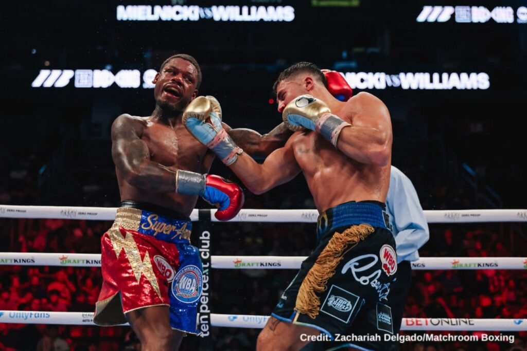 Vito Mielnicki Dominates Ammo Williams In Newark Vito Mielnicki Dominates Ammo Williams in Newark