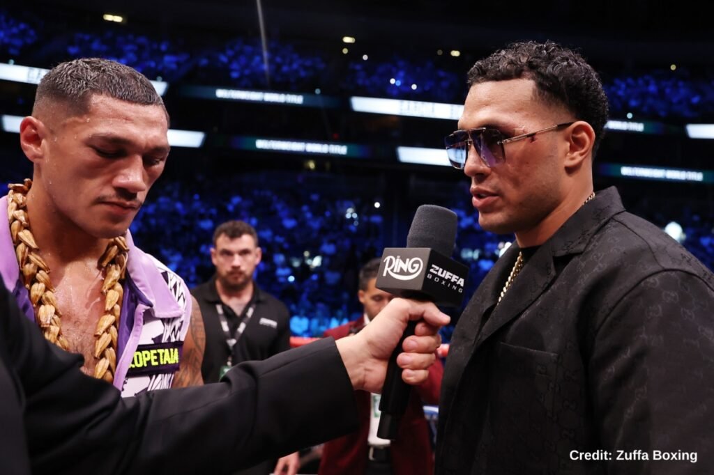 Image: Zuffa Could Enter David Benavidez Bidding War