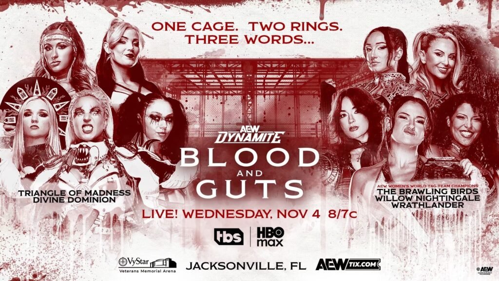 AEW Women’s Blood And Guts Match Confirmed For Nov. 4