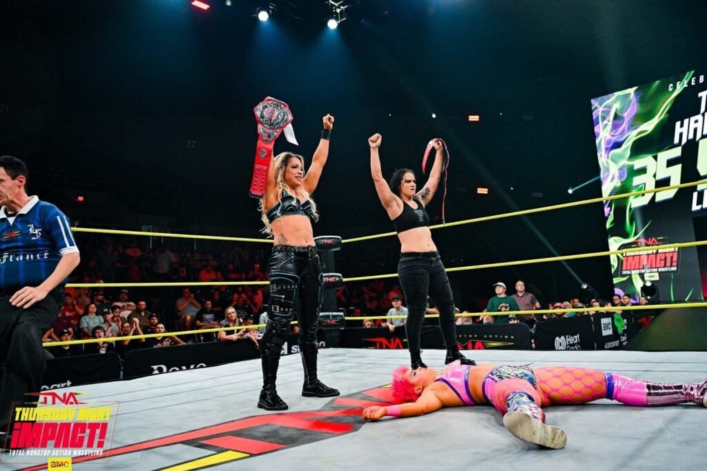 APEX and Xia Brookside Dominate in Six-Knockouts Tag Action