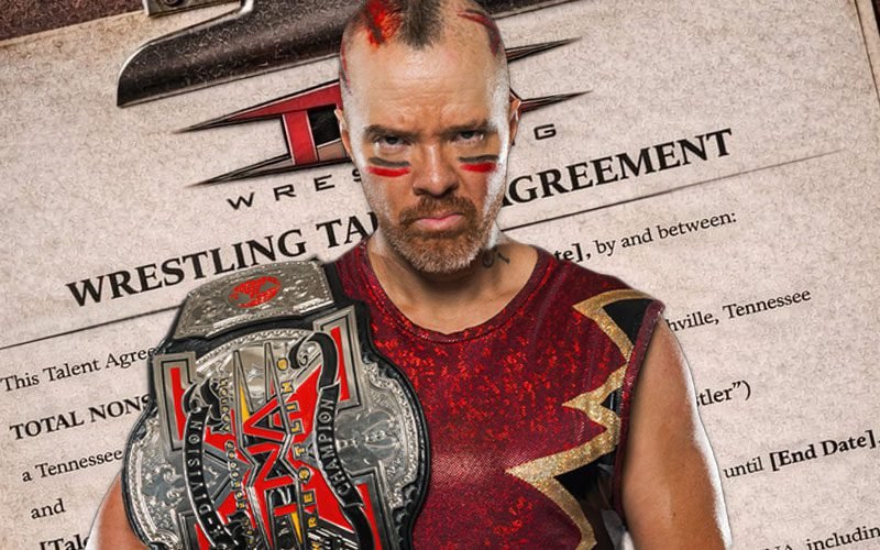 Amazing Red Signs With TNA After X-Division Title Win Amazing Red Signs With TNA After X-Division Title Win