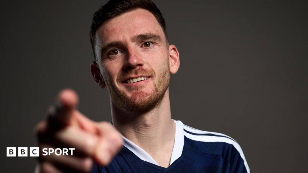 Andy Robertson: Scotland captain poised for 100th cap Andy Robertson: Scotland captain poised for 100th cap