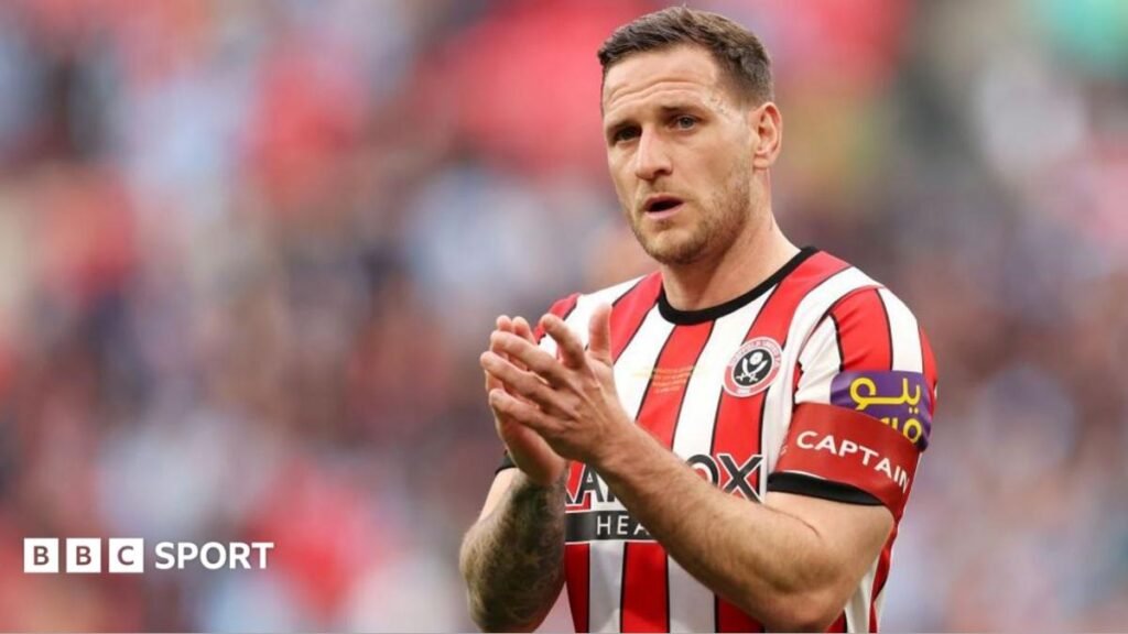 Billy Sharp retires after incredible 22-year career Billy Sharp applauds the Sheffield United fans after a game against Manchester City in 2023