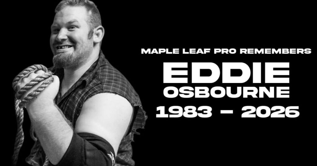 Canadian Wrestling Veteran Eddie Osbourne Passes Away at 43 Days After Final Match Canadian Wrestling Veteran Eddie Osbourne Passes Away at 43 Days After Final Match