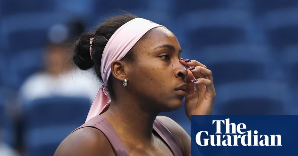 Coco Gauff says online racist abuse during China Open was ‘draining’ after loss to Mertens | Coco Gauff Coco Gauff says online racist abuse during China Open was ‘draining’ after loss to Mertens | Coco Gauff
