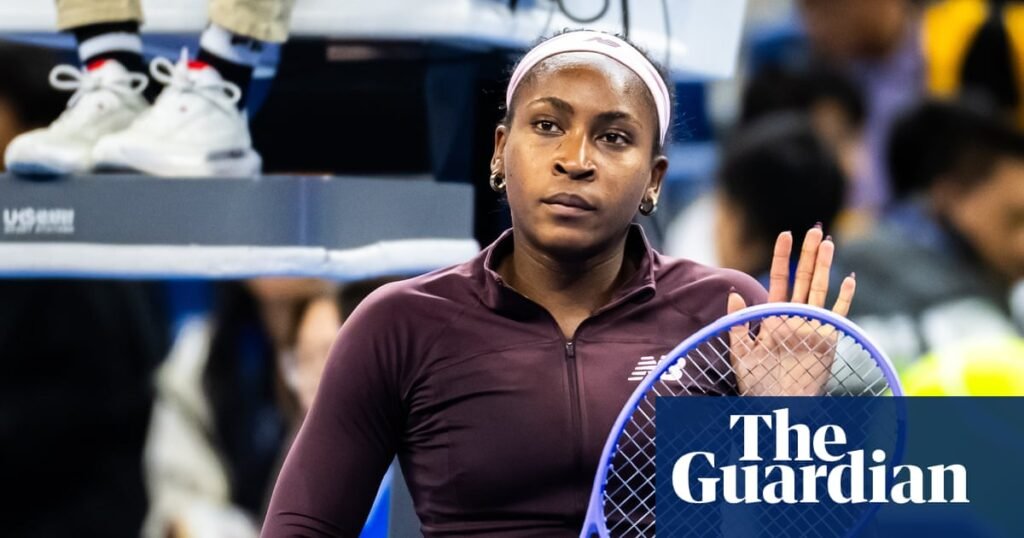 Coco Gauff says ‘insane’ wave of racist abuse followed disputed point at China Open | Tennis