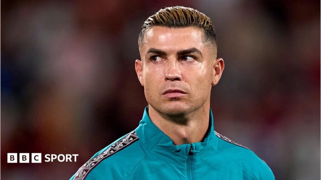 Cristiano Ronaldo: Portugal forward not retiring but says he wants to be punished for walking out Cristiano Ronaldo with a steely look before a Portugal match