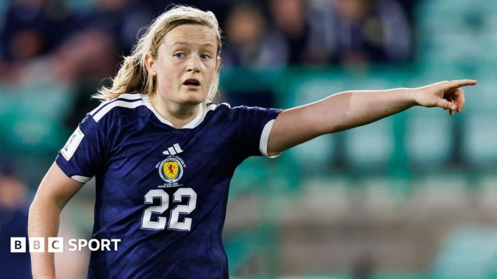 Scotland players celebrating