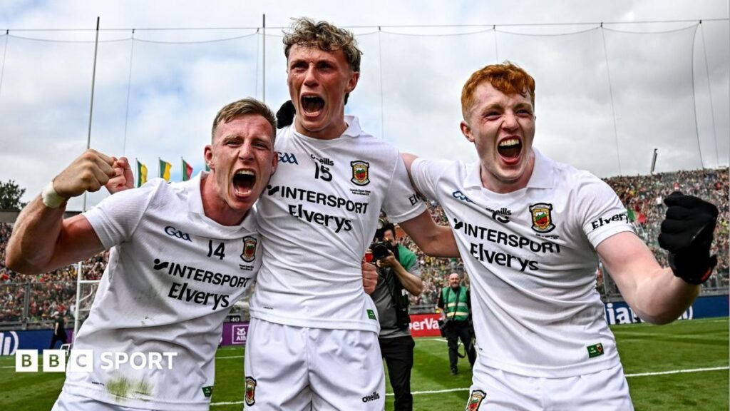 Ryan O'Donoghue, Kobe McDonald and Darragh Beirne