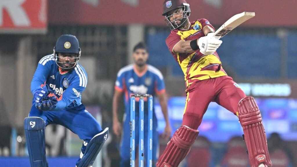 IND vs WI: Hope, Rutherford onslaught flattens India as Windies mow down 250