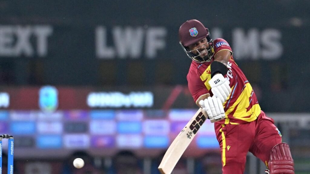 India vs West Indies LIVE Score, 1st T20I: Shai Hope nearing half century
