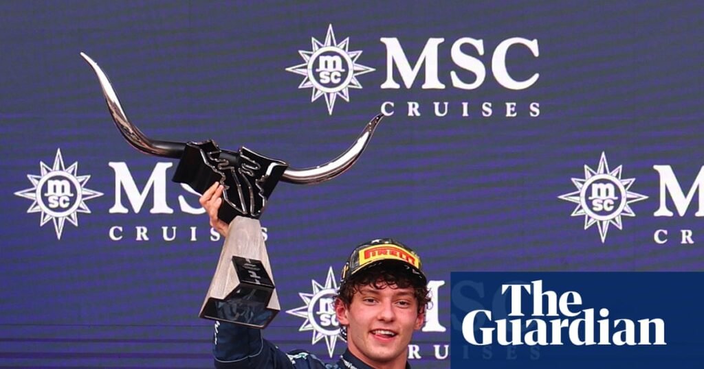 Kimi Antonelli storms to US F1 GP victory but is made to wait for title glory | Formula One 2026 Kimi Antonelli storms to US F1 GP victory but is made to wait for title glory | Formula One 2026