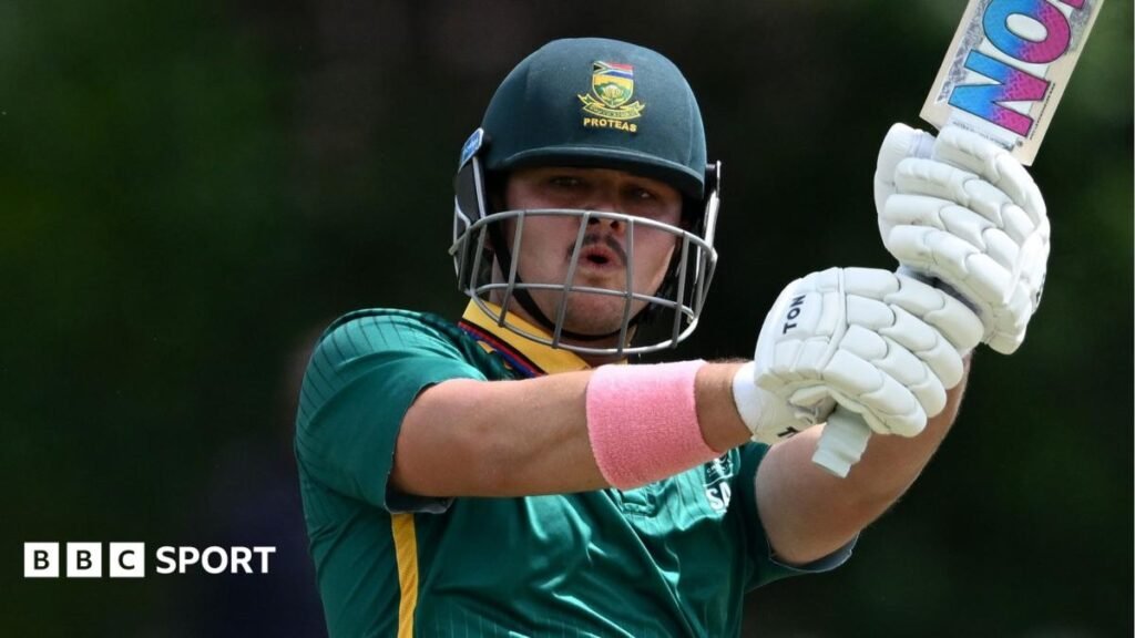 Lhuan-dre Pretorius breaks Chris Gayle’s record for highest T20 score with unbeaten 188 Lhuan-dre Pretorius breaks Chris Gayle's record for highest T20 score with unbeaten 188