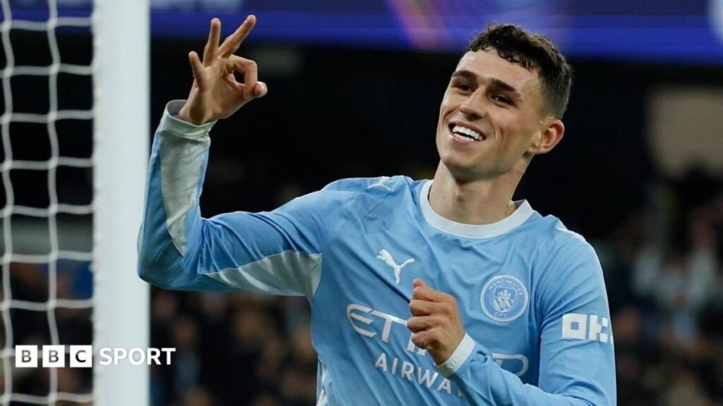 Man City 5-1 AEK Athens: Phil Foden ‘going in right direction’ after five star showing Phil Foden