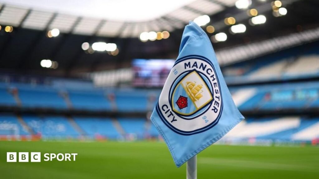 Manchester City corner flag