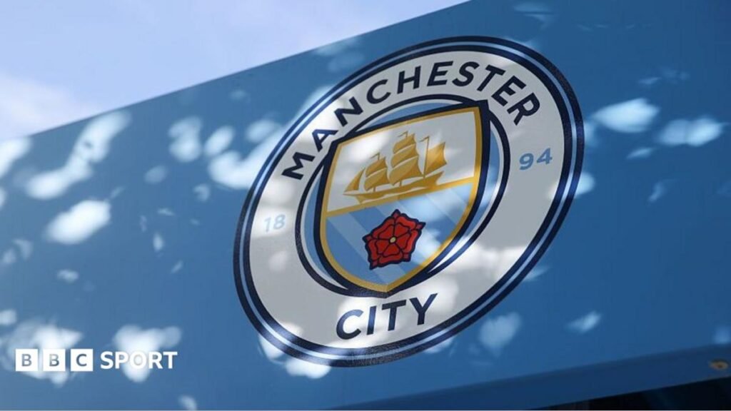Manchester City players celebrate their win against Liverpool