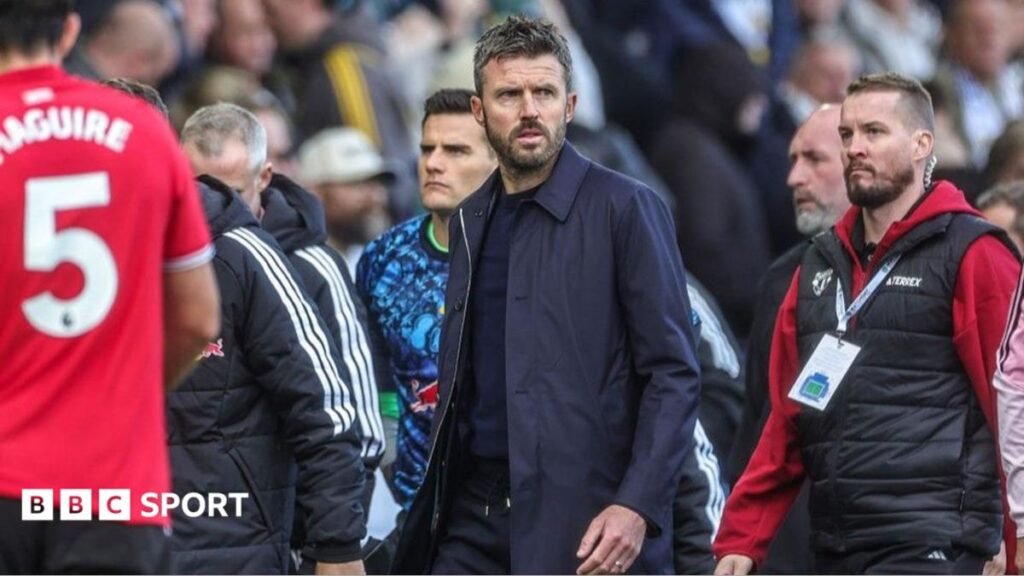 Manchester United head coach Michael Carrick