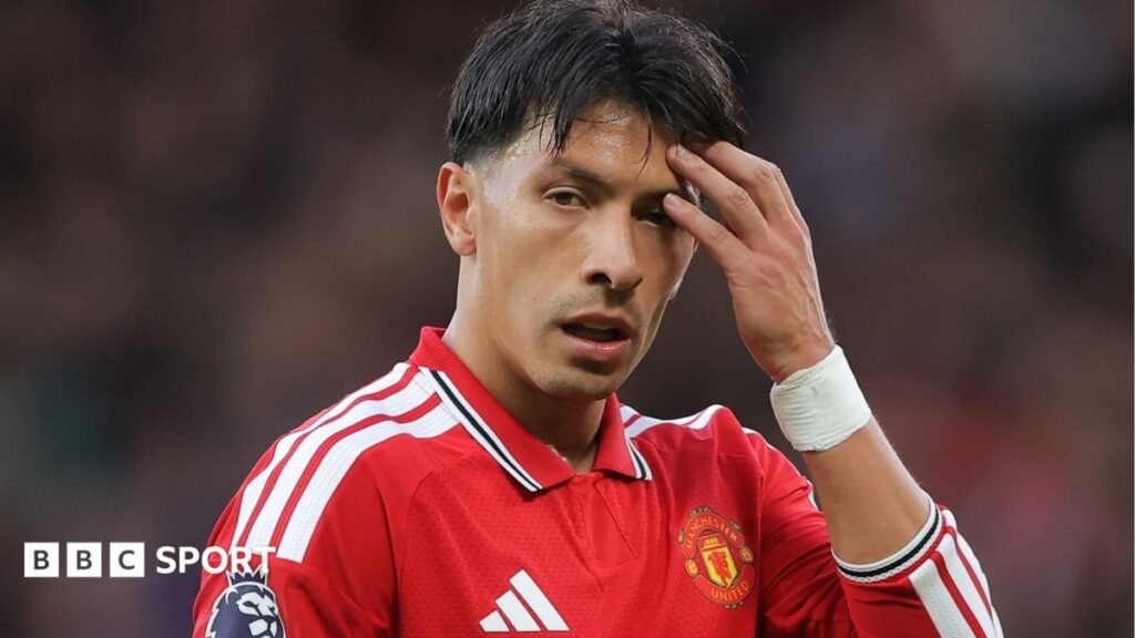 Manchester United defender Lisandro Martinez