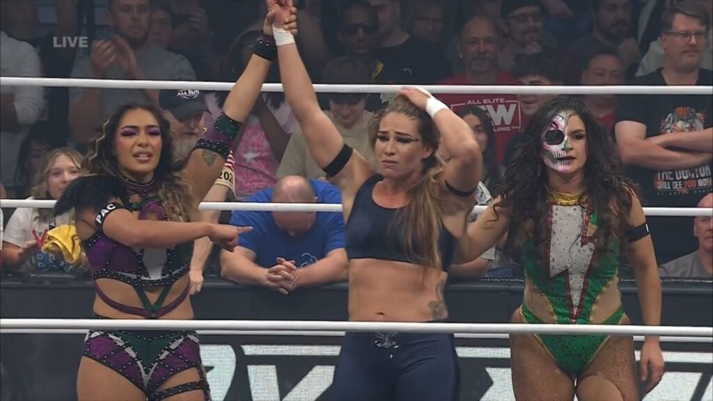 Marina Shafir Stands Strong in Trios Action as AEW Honors PAC Marina Shafir Stands Strong in Trios Action as AEW Honors PAC