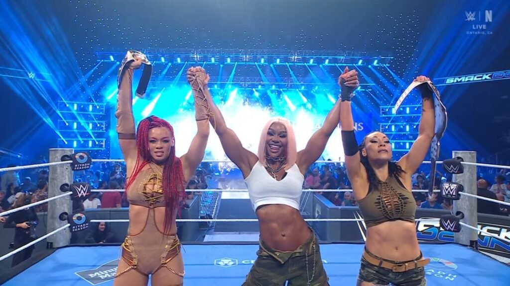 Michin & B-Fab Crowned NEW Women’s Tag Team Champions; Chelsea Green Retains As Tiffany Stratton Makes The Save Michin & B-Fab Crowned NEW Women’s Tag Team Champions; Chelsea Green Retains As Tiffany Stratton Makes The Save