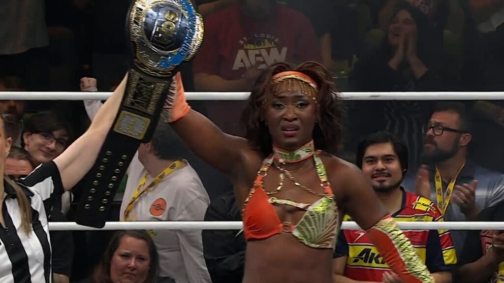 Queen Aminata Dethrones Persephone, Claims AEW TBS Title In Dynamite Main Event