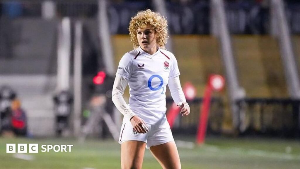 Red Roses: Ellie Kildunne named on bench for second England match in a row Ellie Kildunne #23 of England looks on against Canada during the second half of a WXV Global Series match at TD Place Stadium on October 23, 2026 in Ottawa, Canada.