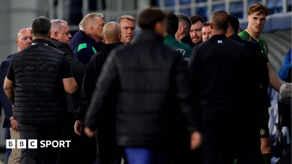 Republic of Ireland 1-1 Israel: Heimir Hallgrimsson says Israel 'tried to intimidate us' amid spitting row