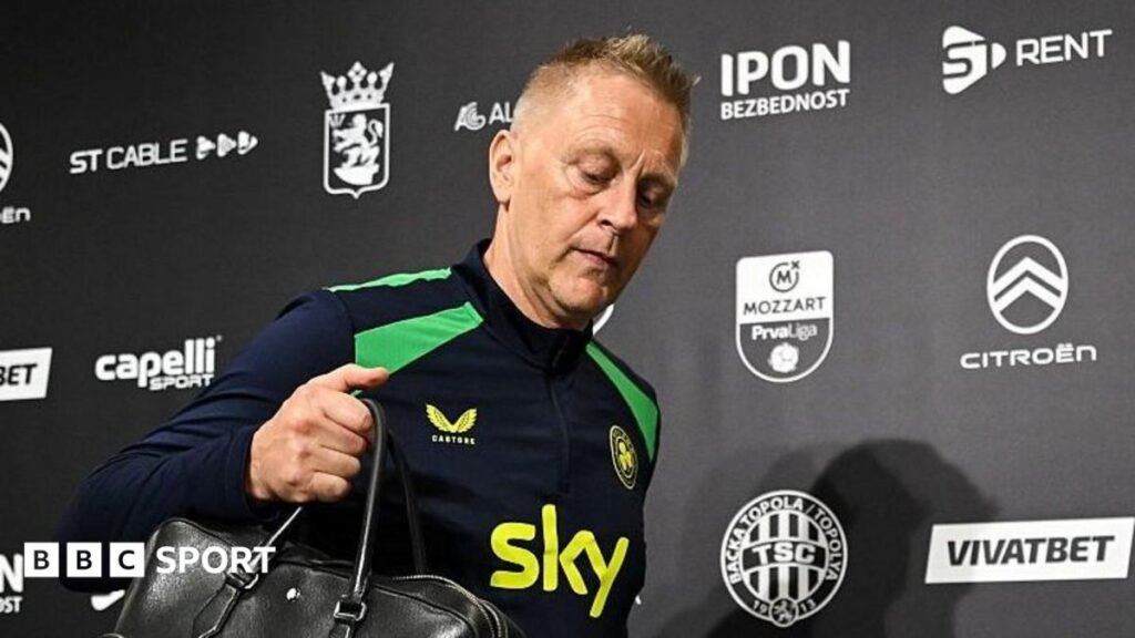 Republic of Ireland v Israel: News conference ends amid accusations Republic of Ireland v Israel: News conference ends amid accusations