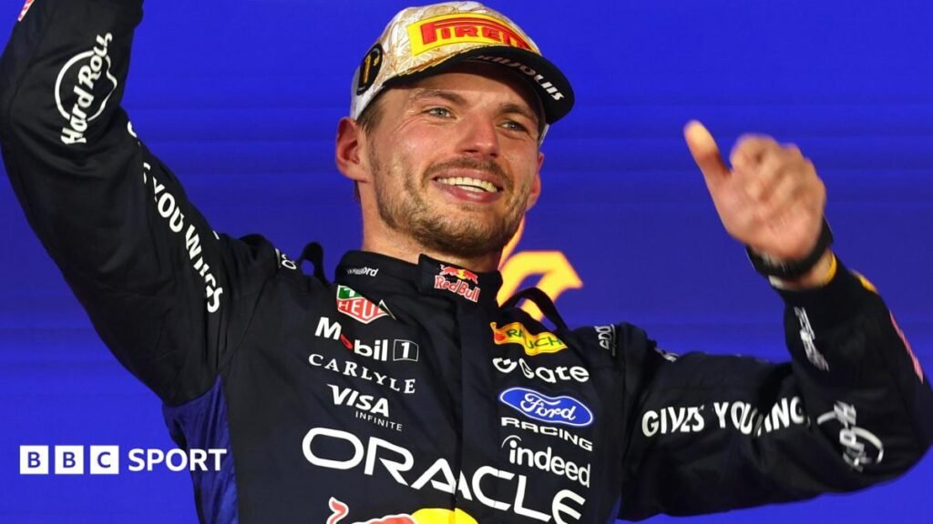 Singapore Grand Prix result: Max Verstappen wins from Charles Leclerc with Kimi Antonelli third Red Bull's Max Verstappen during the Singapore Grand Prix