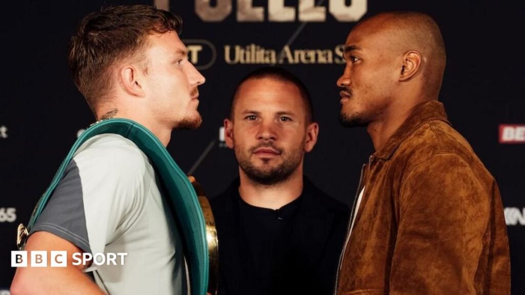 Smith vs Puello: Date, ringwalk, UK time, undercard, weight, venue, records & how to follow Dalton Smith has the WBC light-welterweight title over his shoulder as he stares at Alberto Puello
