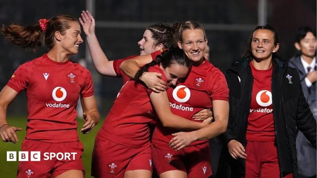 WXV: Why winning ugly is just as important for Wales Wales celebrate their 17-0 victory over Japan