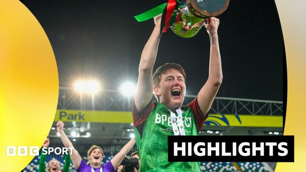 Women’s Challenge Cup: Glentoran secure Challenge Cup with Cliftonville shootout win Ian Dennis & Leon Osman