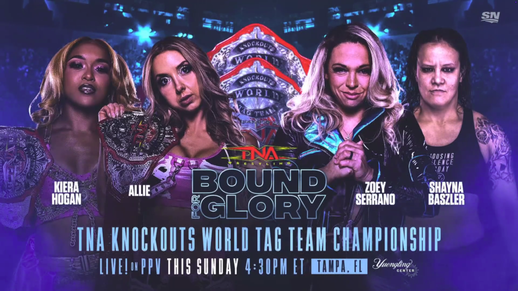 Zoey Serrano Enlists Shayna Baszler At Bound For Glory; M By Elegance Runs The Clock